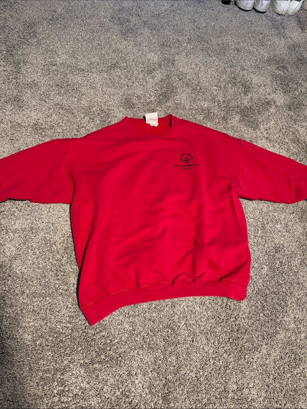 Red Crewneck Sweater - Unbranded